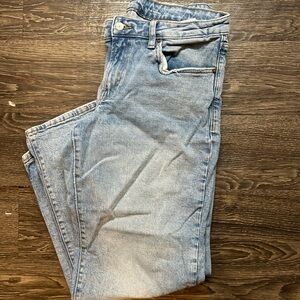 Old Navy Light Blue Low-Rise Jeans